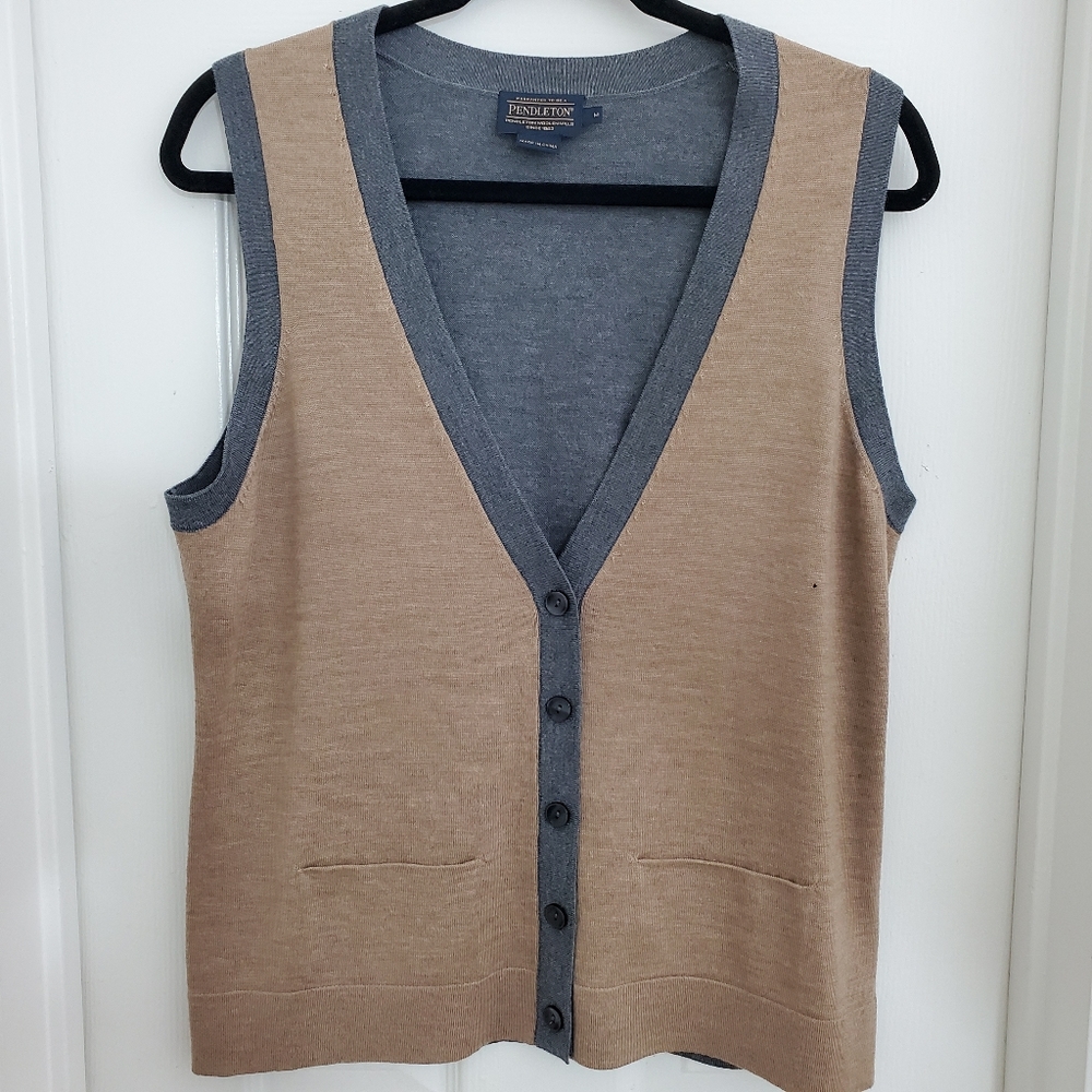Pendleton Merino Wool Sweater Vest